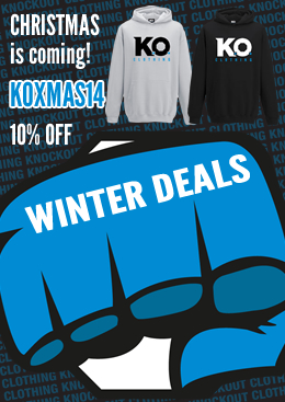 Knockout Clothing Xmas gift code. 10% OFF!