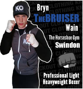 Knockout Clothing Sponsors Bryn 'The Bruiser' Wain