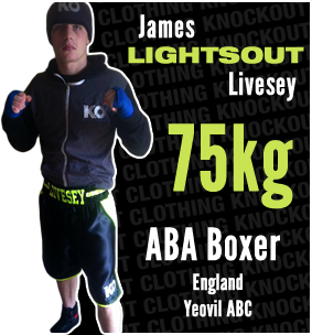 Knockout Clothing Sponsors James 'Lightsout' Livesey