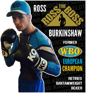 Knockout Clothing Sponsors Ross 'The Boss' Burkinshaw