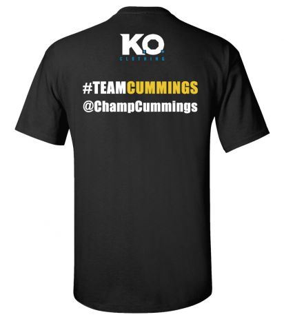 Team Cummings Fight Night T-Shirt