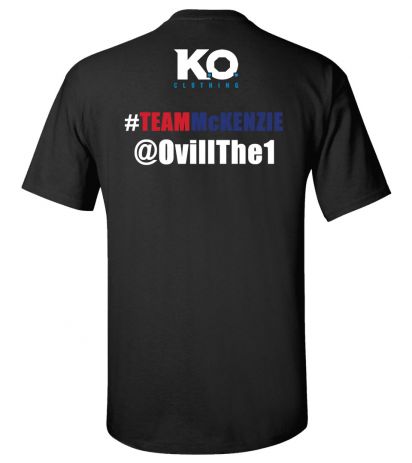 Team McKenzie Fight Night T-Shirt